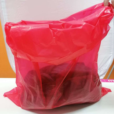 کیسه های لباسشویی محلول در آب گرم PVA / کیسه های پلاستیکی قابل شستشو برای بیمارستان