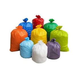 ضد انفجار کیسه های زباله سفارشی زیست تخریب کیسه های پلاستیک رنگی PLA