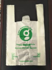 کیسه های خرید پزشکی پلاستیکی سفارشی PVA ​​محلول در آب 100٪ زیست تخریب پذیر